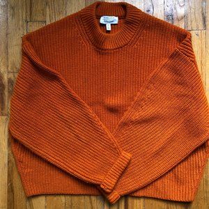 SOLD & Other Stories Mock Neck Knit Sweater